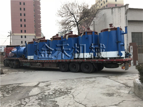 金禾機械木炭機生產線發往云南
